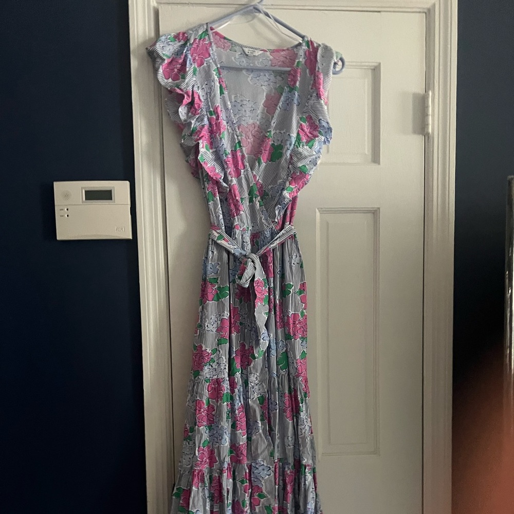 Flowery Maxi Dress
